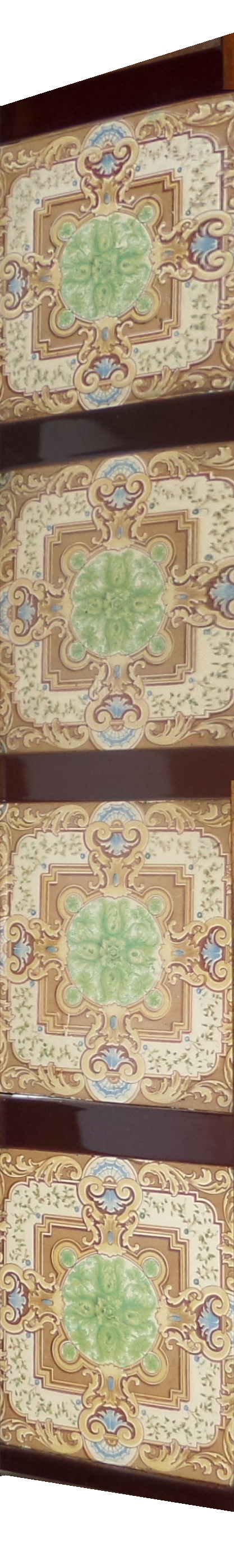 antique fireplace tiles